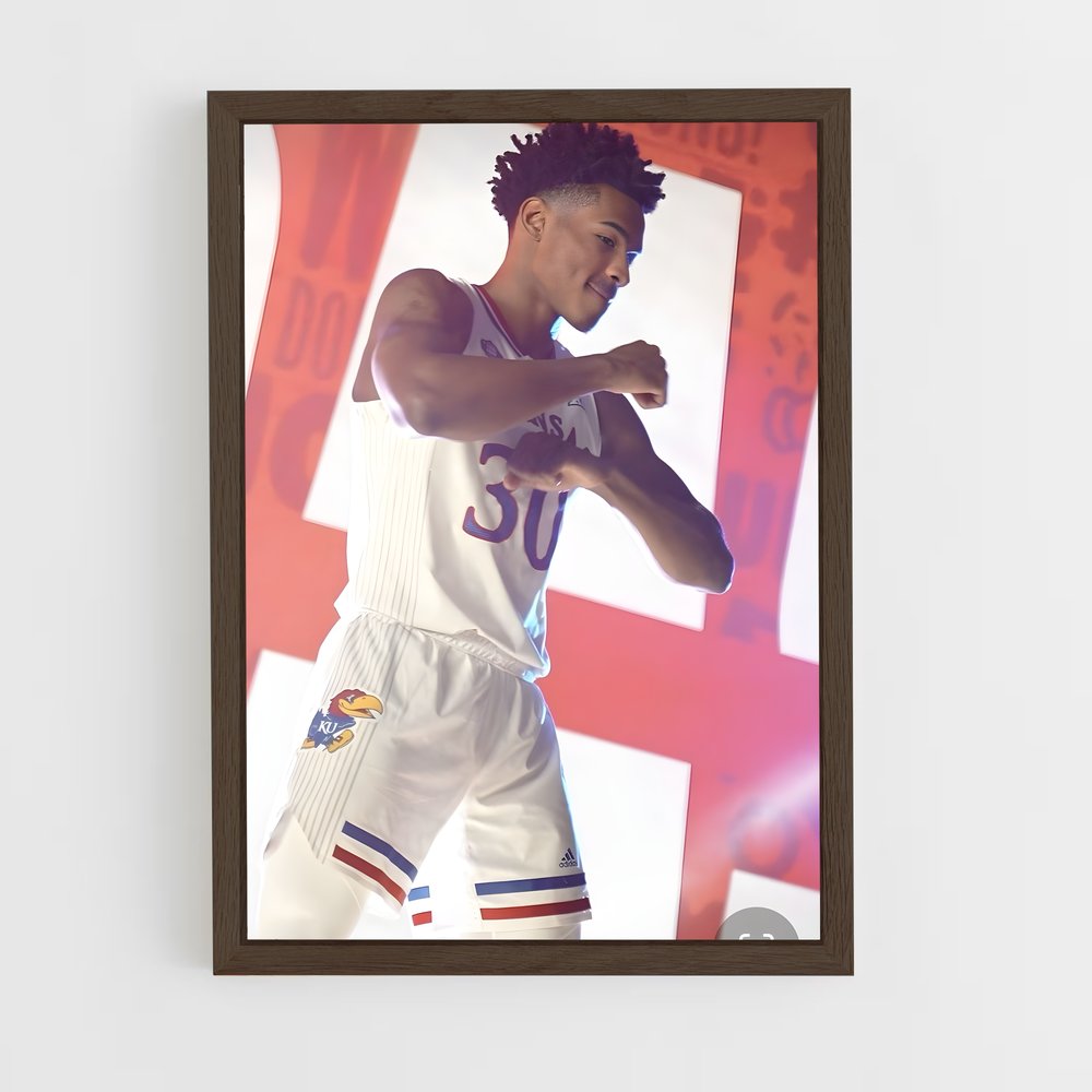 Poster Ochai de agbaji – affiche Basketball (vue 5)
